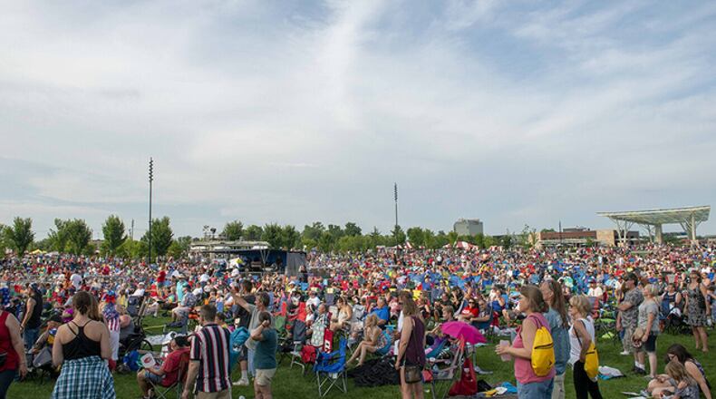 The annual Red, White and Blue Ash celebration drew thousands of people to Summit Park to celebrate Fourth of July on July 4, 2018. WCPO FILE