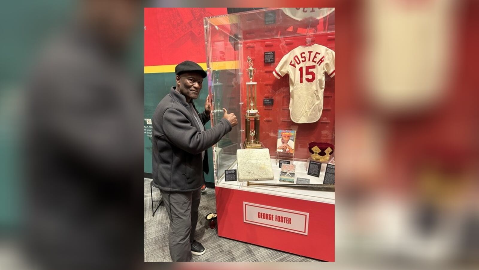 Reds Hall of Famer George Foster hit 52 homers, drove in 149 runs and batted .320 in 1977 when he was named National League Most Valuable Player. RICK McCRABB/JOURNAL-NEWS