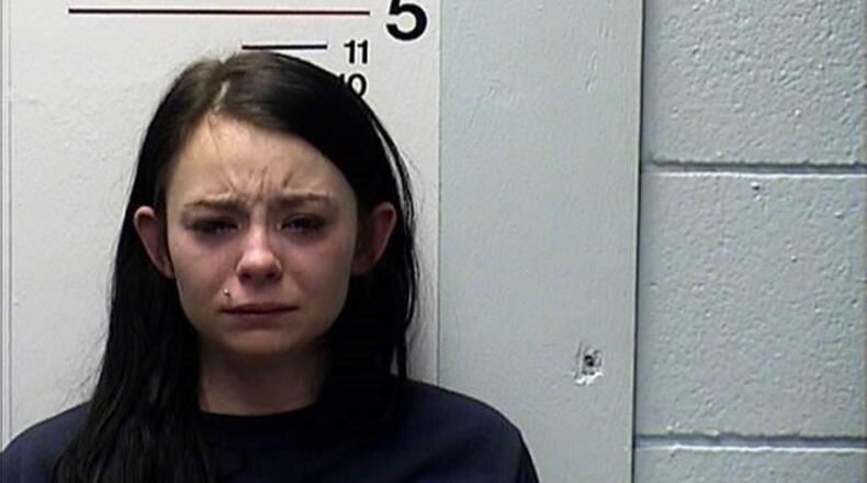 Hillary Fuller-Solarzano, 26, is charged child endangering and disorderly conduct.