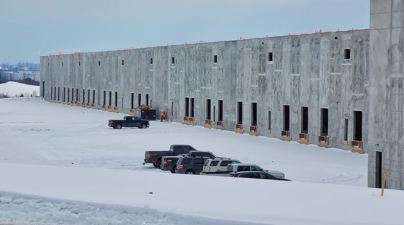 Fairfield Commerce Park on Seward Road in the city is designed to fill a potential employment void created as Liberty Mutual is expected to leave Fairfield this year. NICK GRAHAM/STAFF
