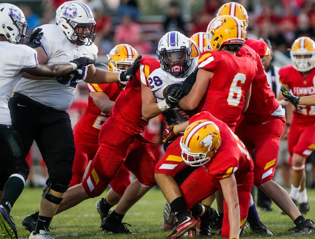Fenwick football falls to Saint Francis DeSales Friday, Sept. 27