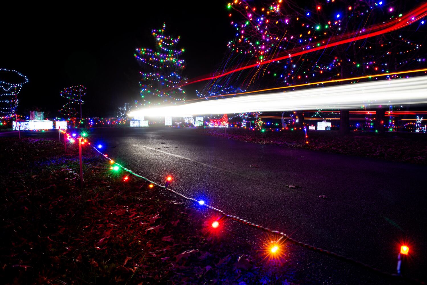 111920 Journey Borealis at Pyramid Hill drive-thru holiday light display
