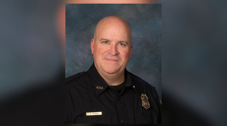 Sgt. Eric Crank has been selected for promotion to major and will be Middletown’s newest deputy police chief. CONTRIBUTED