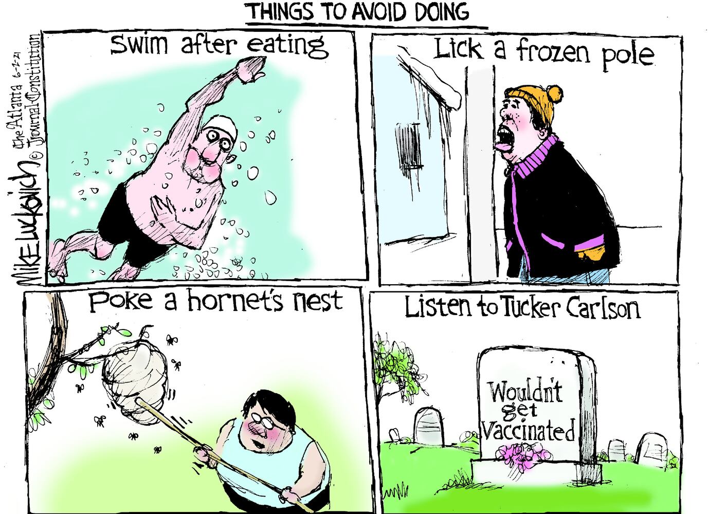 Week in cartoons: Jan. 6 commission, ransomware and more