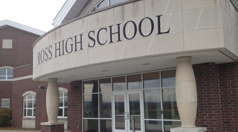 For the sixth straight year Ross High School is the highest ranked among all of Butler County’s public 9-12 schools, according to a recent national review. FILE