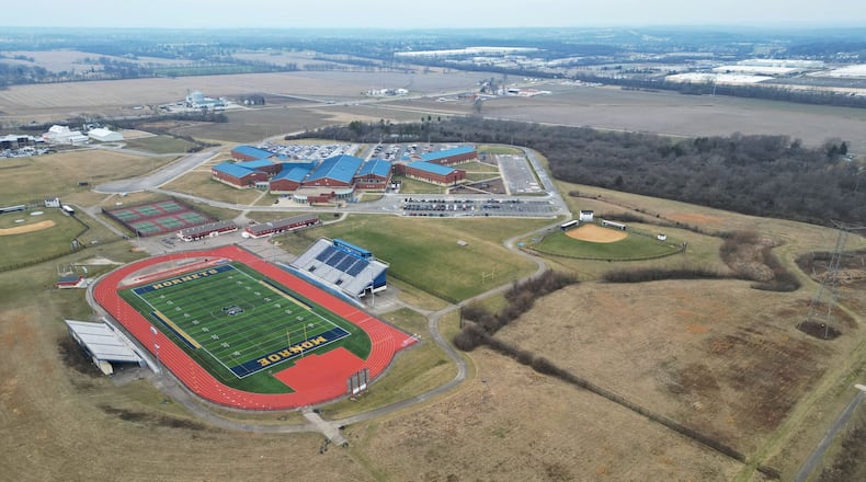 Monroe High School, Elementary School and athletics complex. NICK GRAHAM/STAFF
