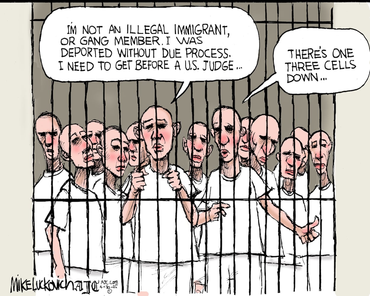 CARTOONS: Mike Luckovich, May 4, 2025