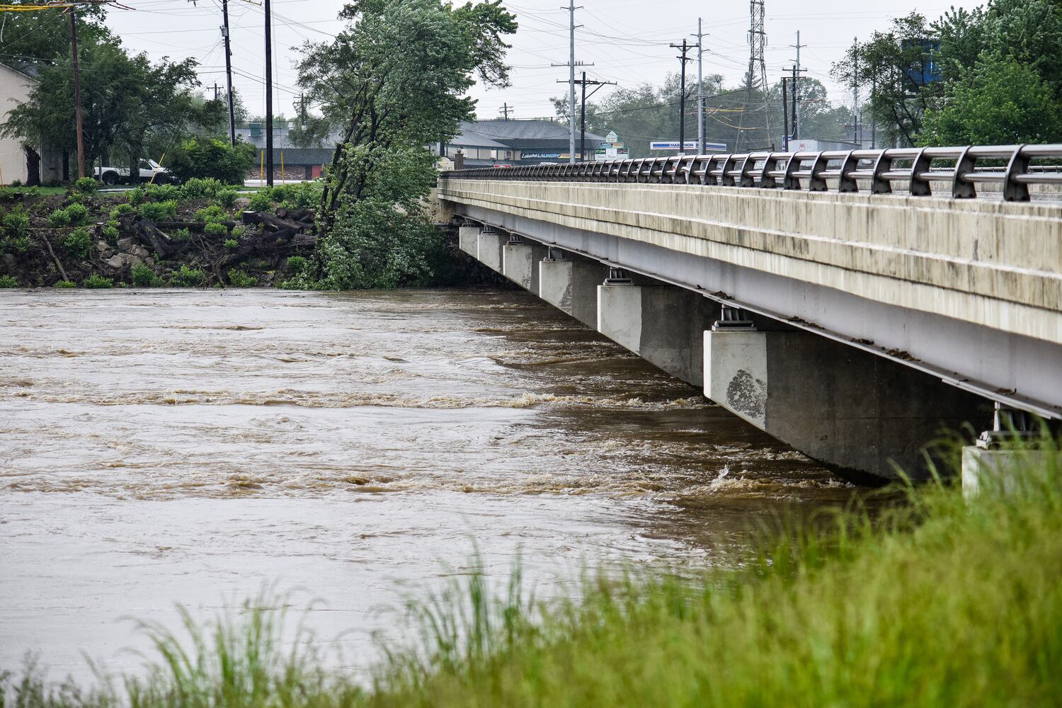 PHOTOS: Heavy rain causes flooding in Butler County