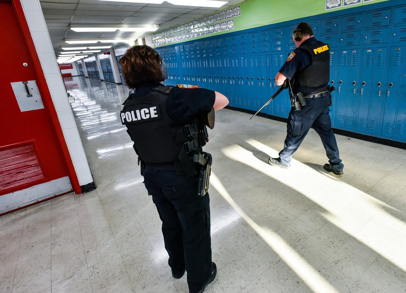 Franklin High School holds active shooter training for students