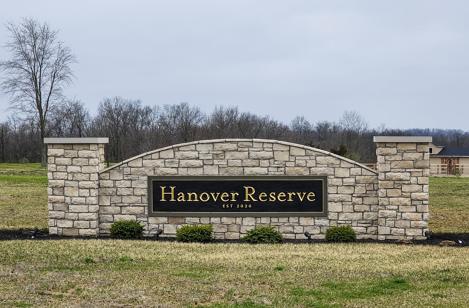 Construction continues to rebuild Hanover Reserve wedding and event venue on Millville Oxford Road after fire damaged the roof and other areas in 2021. NICK GRAHAM/STAFF