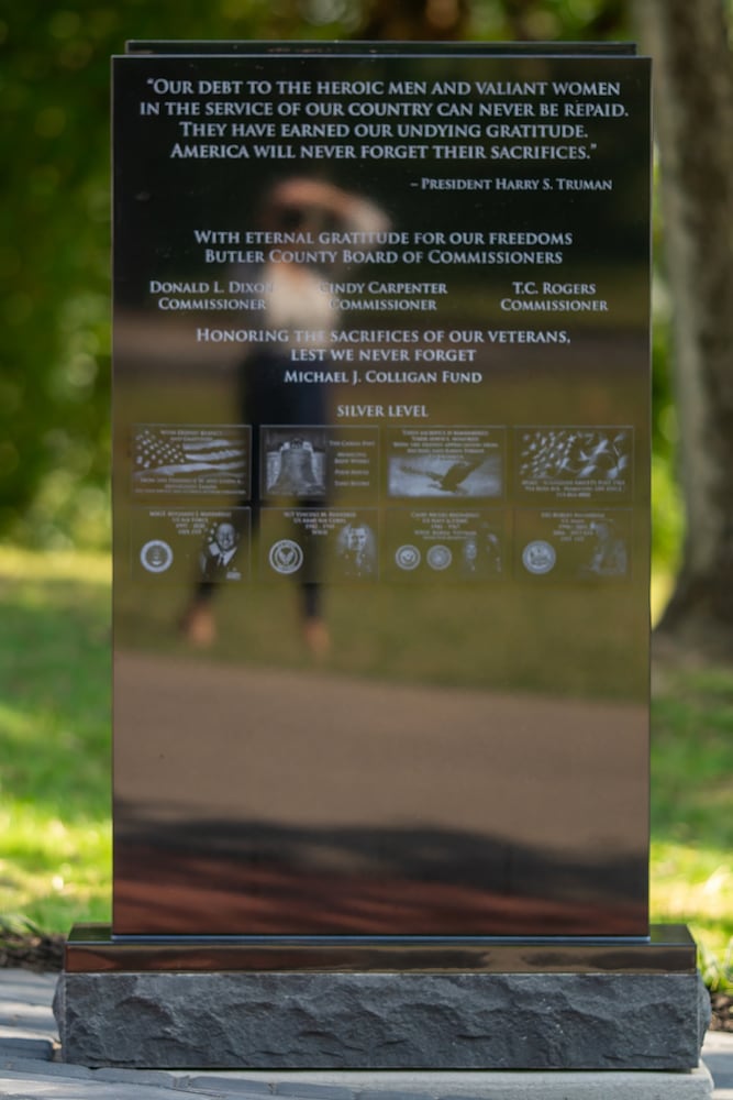 Butler County Veterans Memorial Rededication 2025
