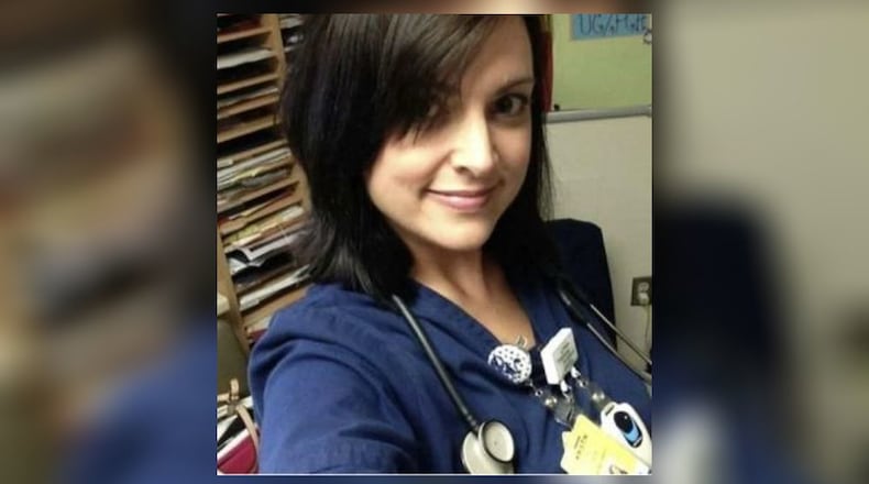 Kristin Cantrell Hill, a Tri-Health nurse, died Dec. 7, 2020 after being diagnosed 17 days before with an aggressive, inoperable brain tumor. SUBMITTED PHOTO