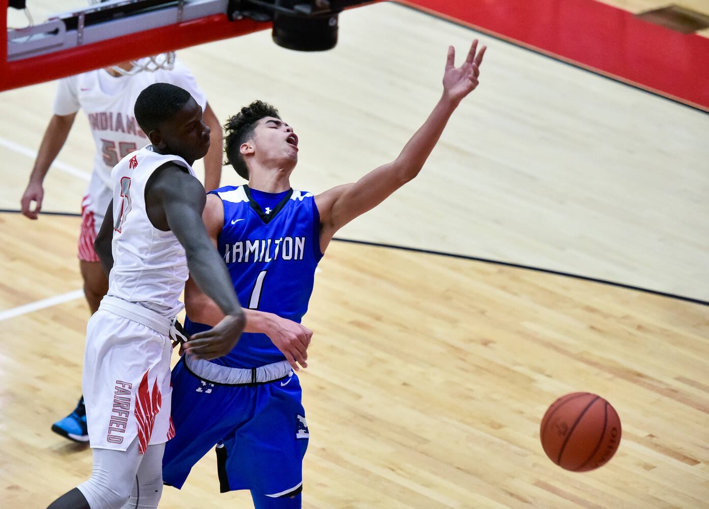 Fairfield vs Hamilton boys basketball