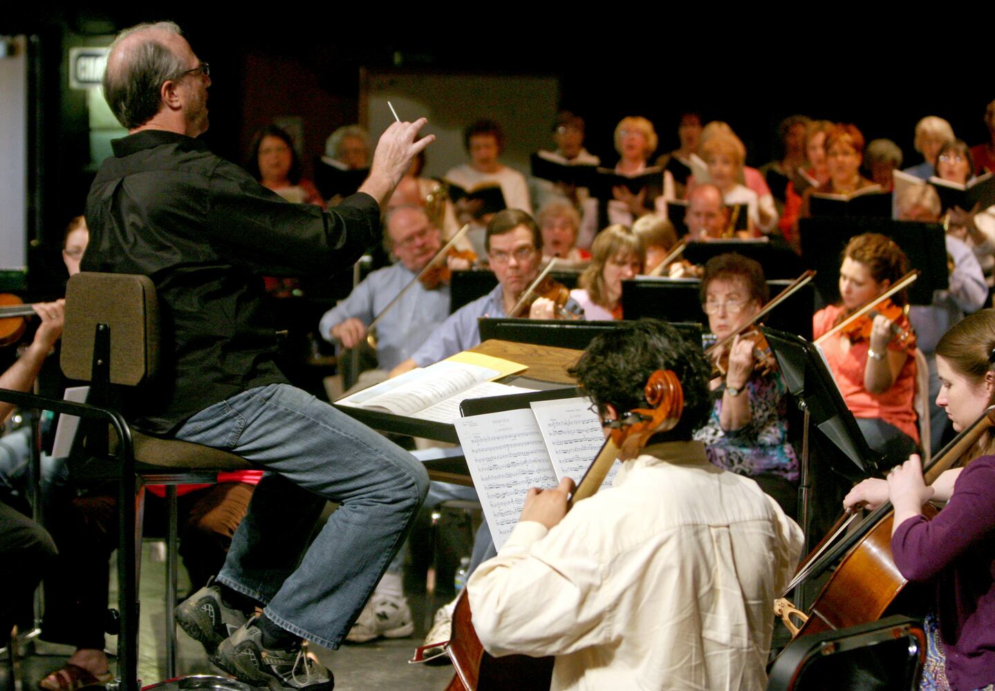 PHOTOS Butler Philharmonic conductor John Stanbery
