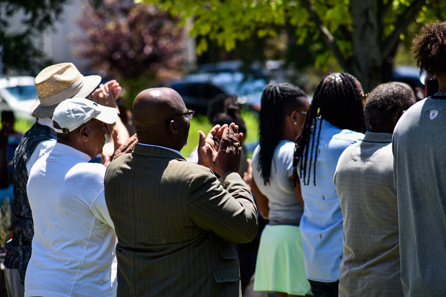 Prayer Vigil held at Bailey Square in Hamilton