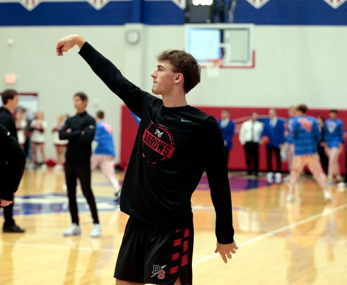 Preble Shawnee Tri-Village basketball