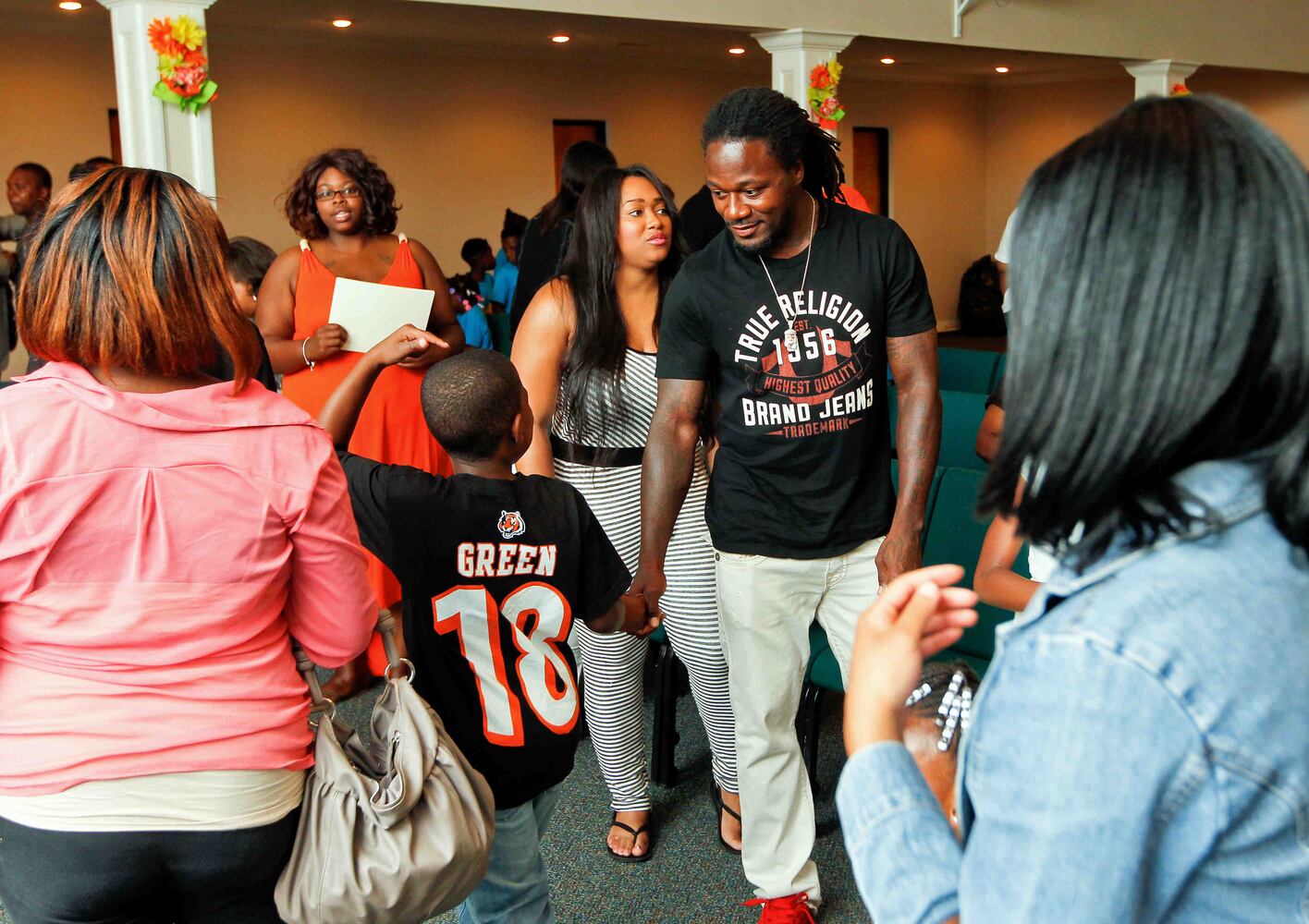 Adam "Pacman" Jones Visits College Night
