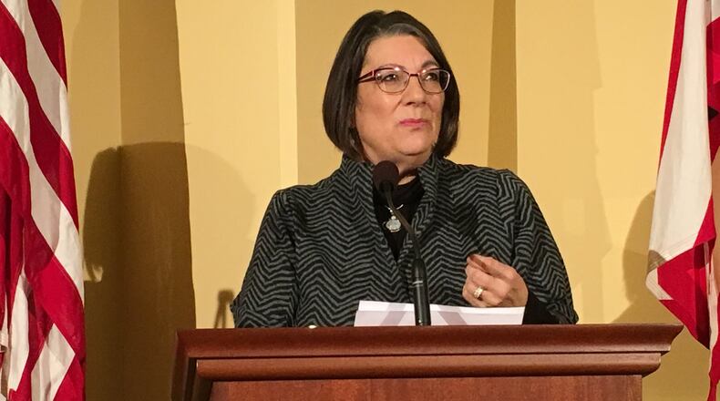 State Rep. Nickie Antonio, D-Lakewood, says advocates for gay rights have pushed bills for nearly a decade to protect LGBT Ohioans against discrimination in housing and jobs. She thinks a bill this session may stand a chance. LAURA A. BISCHOFF/PHOTO