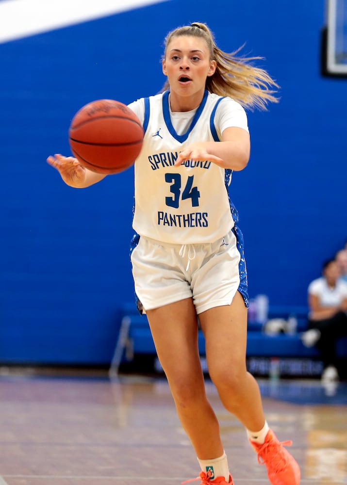 Fairmont Springboro basketball