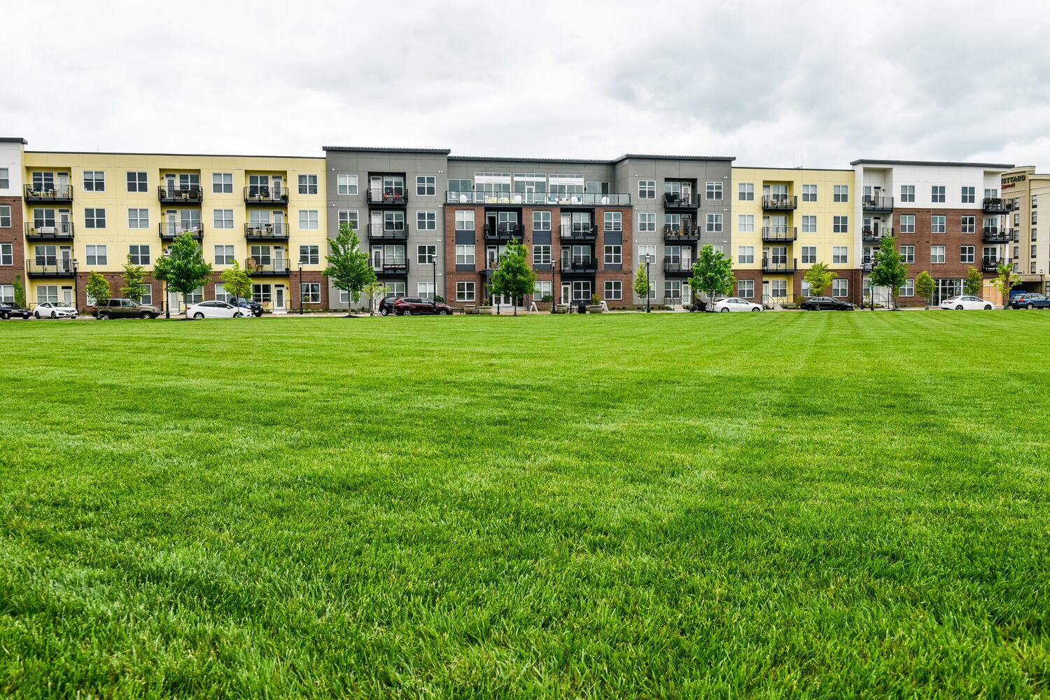 The Marcum Apartments and retail spaces