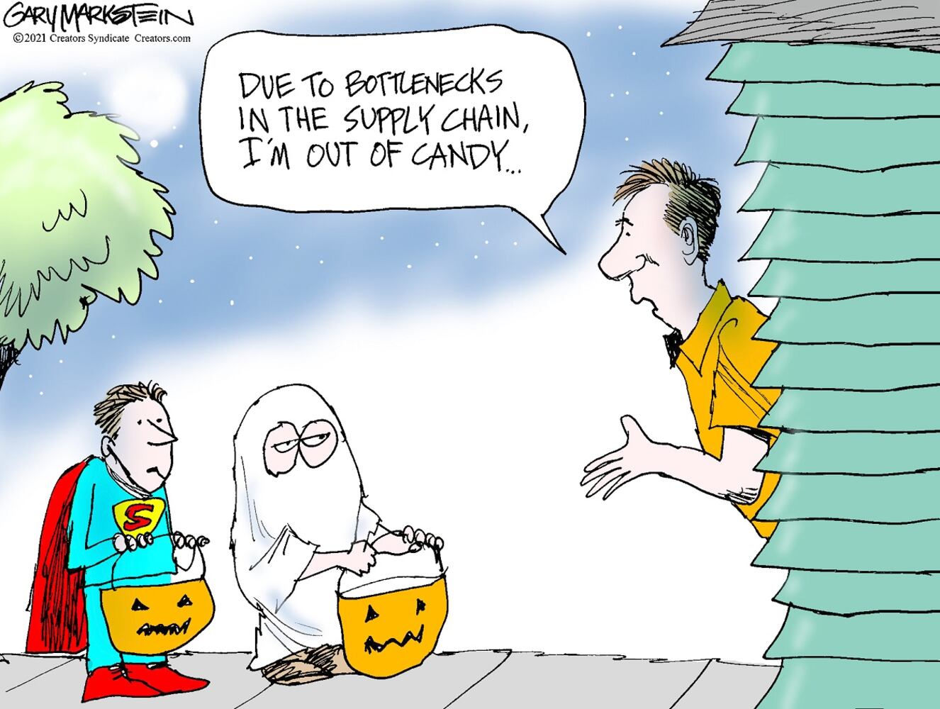 WEEK IN CARTOONS: Facebook name change, Biden’s spending plan and more