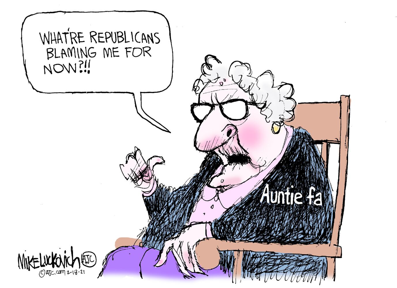 Week in cartoons: Frigid Texas, Rush Limbaugh and more