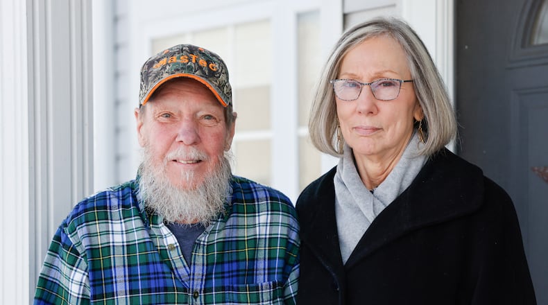 Larry and Teresa Tufts of Middletown were without heat for weeks after their furnace broke. Having received little to no communication from their home warranty company, they finally paid for the repair themselves. NICK GRAHAM/STAFF