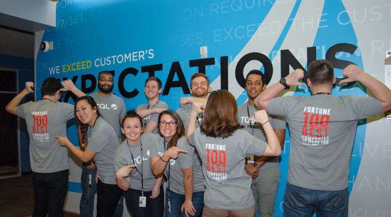 TQL ranks 84th on the 2019 FORTUNE 100 Best Companies to Work For. It previously placed 49th on the Best Workplaces for Millennials 2017 and 97th for Best Workplaces for Millennials 2018. CONTRIBUTED