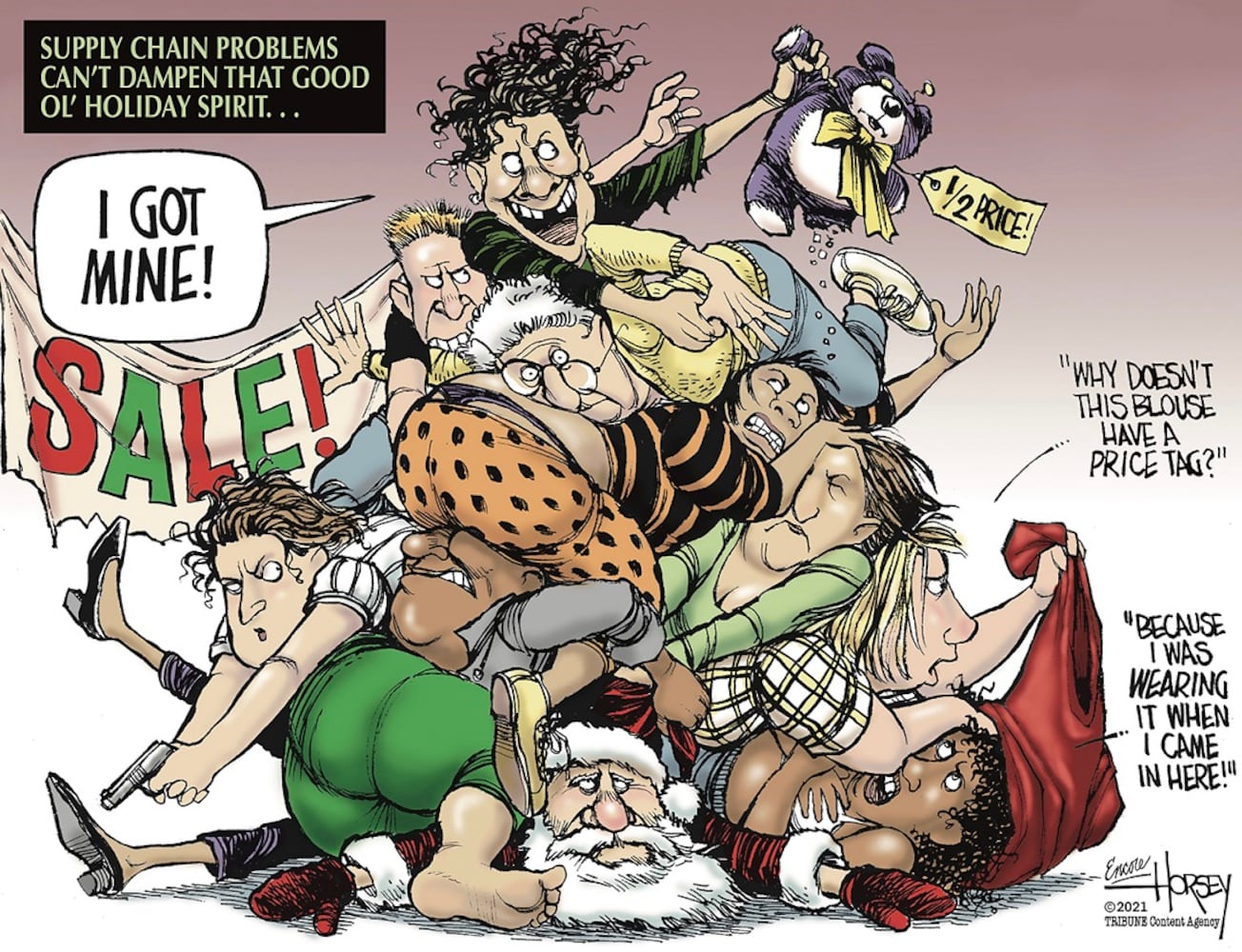 WEEK IN CARTOONS: COVID Christmas, deadly tornadoes, Joe Manchin and more
