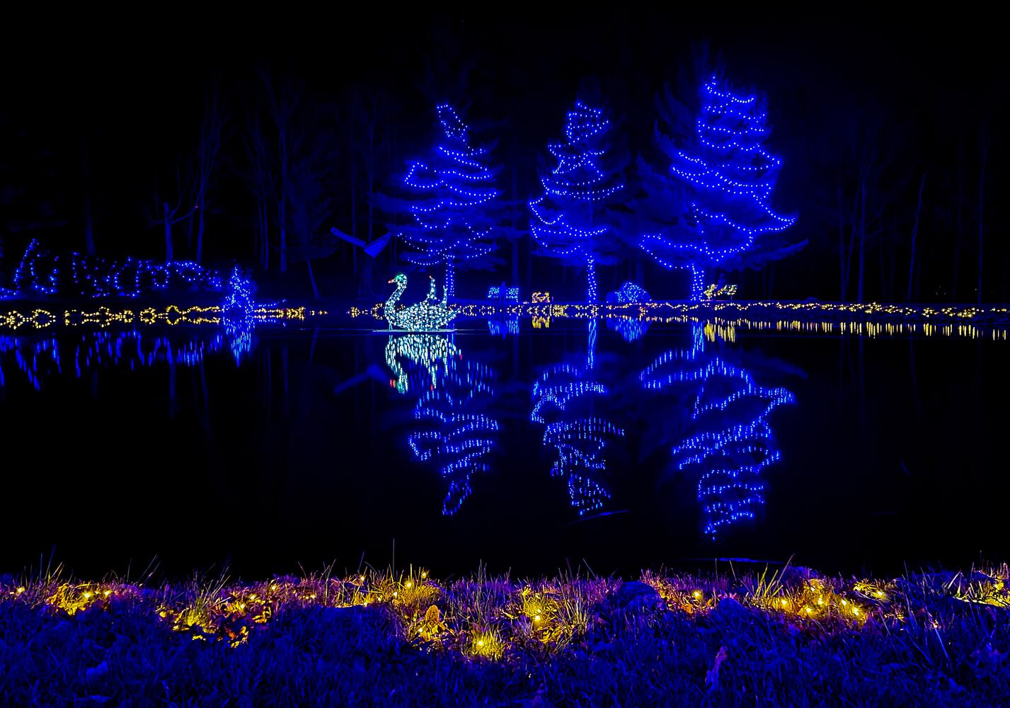 111920 Journey Borealis at Pyramid Hill drive-thru holiday light display