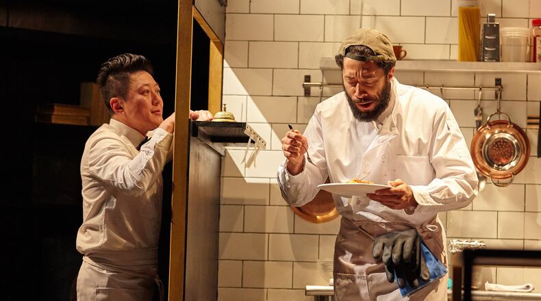 “we, the invisibles” by Susan Soon He Stanton, is a tribute to behind-the-scenes immigrant hotel workers. It premiered at this year’s Humana Festival of New American Plays. CONTRIBUTED PHOTO BY BILL BRYMER