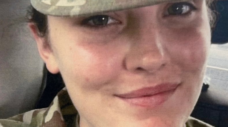 This photo provided by the U.S. Attorney's Office on Thursday, Nov. 27, 2025, shows National Guard member Specialist Sarah Beckstrom. (U.S. Attorney's Office via AP)
