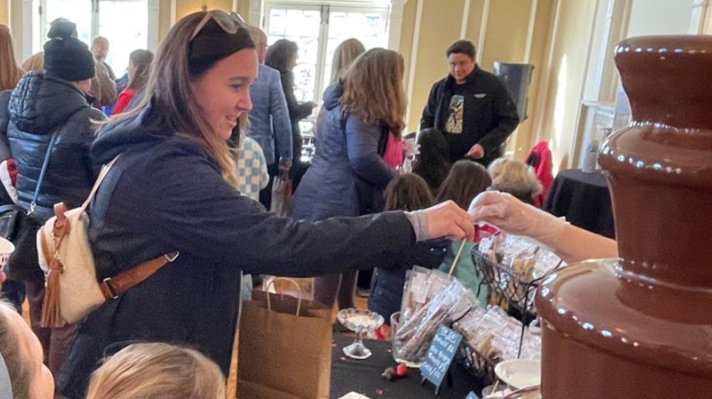 The annual Chocolate Meltdown at the Oxford Community Arts Center is one of many events in the city that draw folks from around the region. This photo was taken at the 2022 Meltdown. FILE
