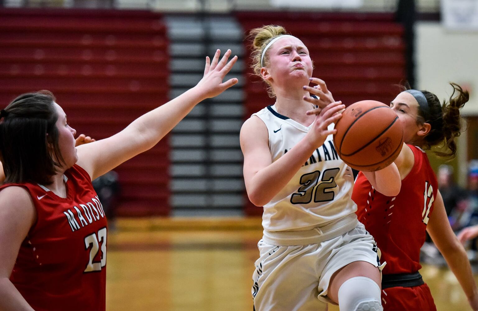 Madison vs Valley View girls sectional basketball