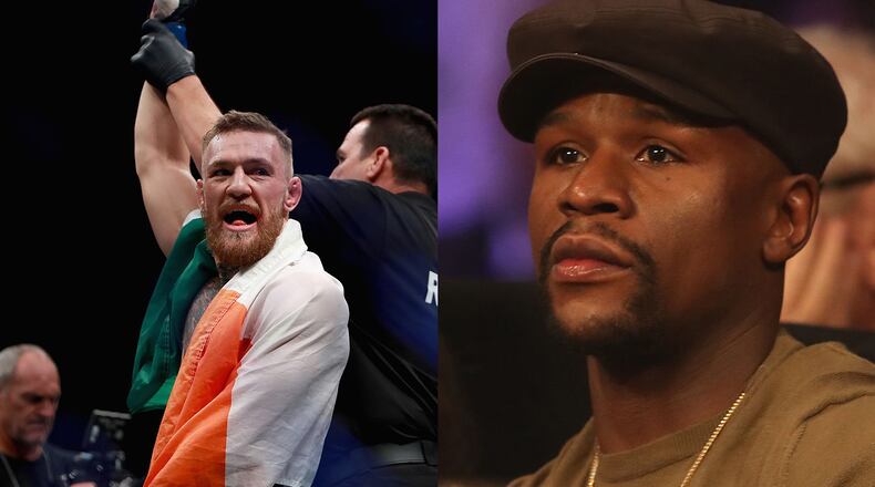 Conor McGregor and Floyd Mayweather (Getty Images)