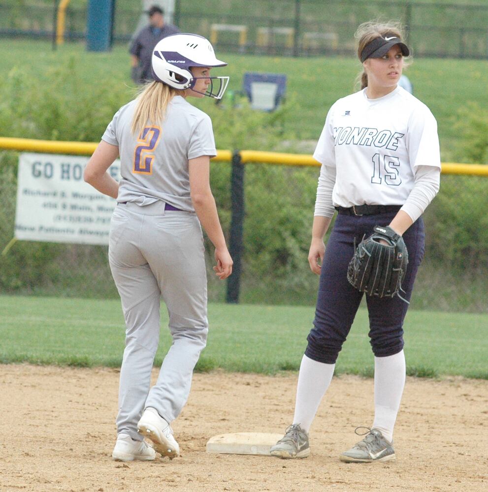 PHOTOS: Monroe Vs. Eaton High School Softball