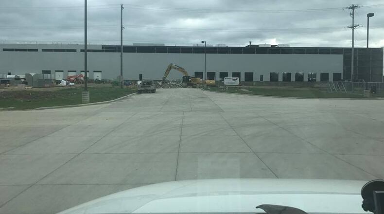The warehouse is being constructed in Minister, where Dannon already has a plant. CONTRIBUTED