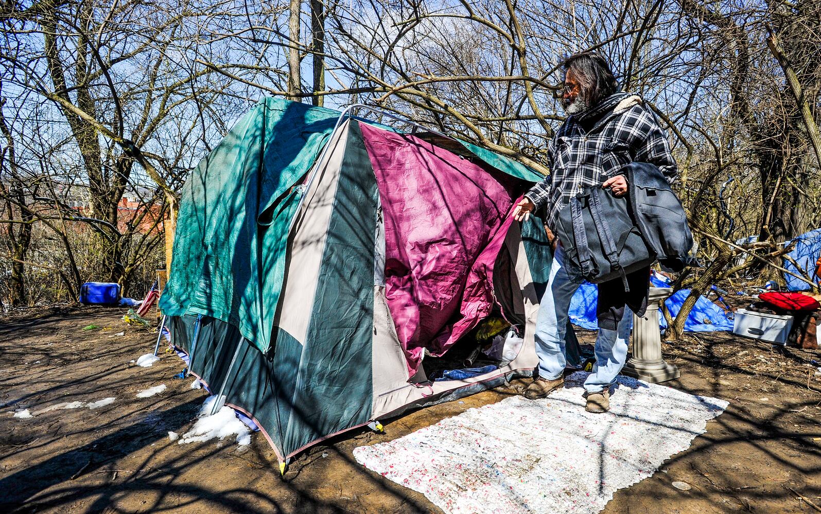 Here’s what life is like inside ‘The Hill,’ Hamilton’s homeless tent city