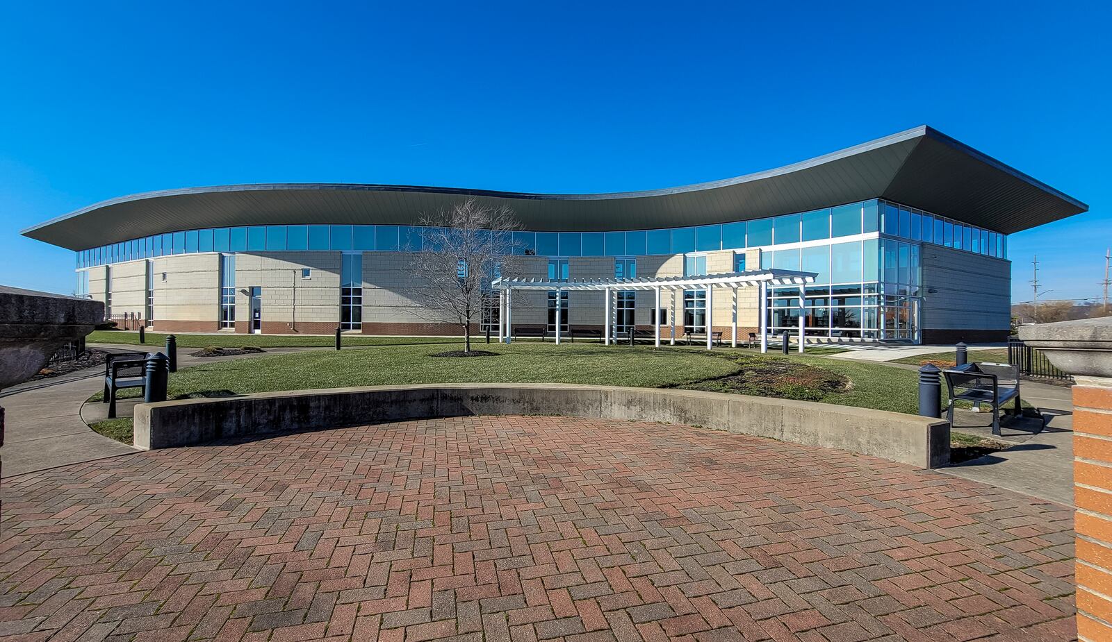 West Chester Township is considering building a $5 million expansion to the MidPointe Library building. The township, Hamilton and Middletown are all seeking some of the Butler County Commissioners' $75 million in COVID-19 funding for expansion plans. NICK GRAHAM / STAFF
