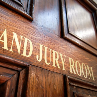 The door to a Grand Jury room. ISTOCK