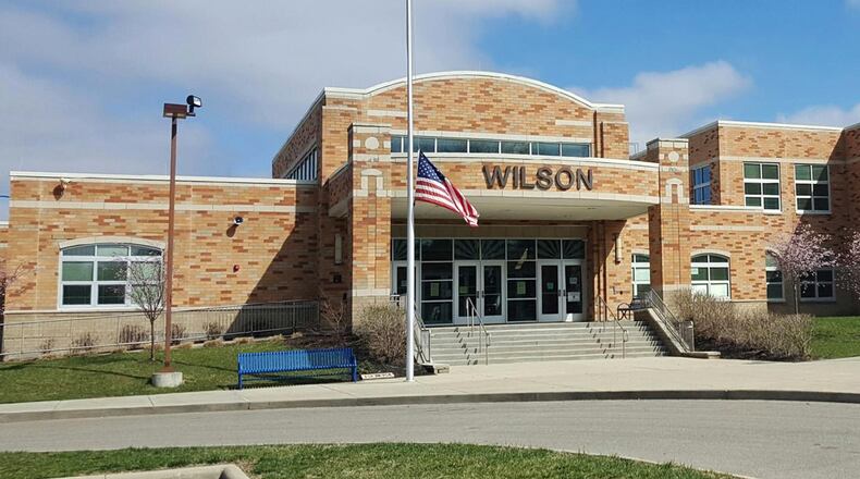 Wilson Middle School in Hamilton. Submitted by Kim Graham