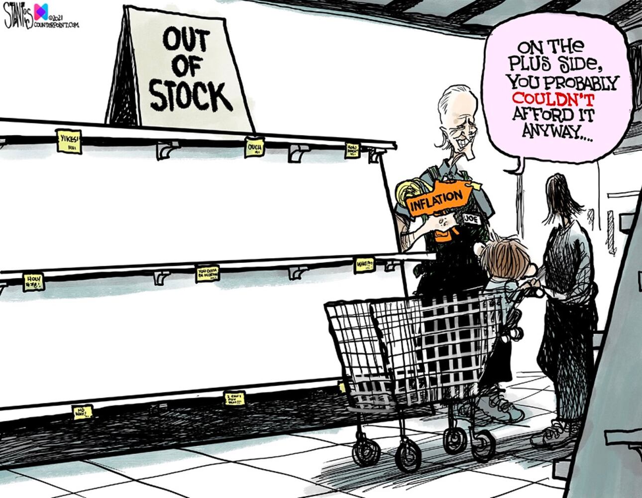 WEEK IN CARTOONS: Facebook name change, Biden’s spending plan and more