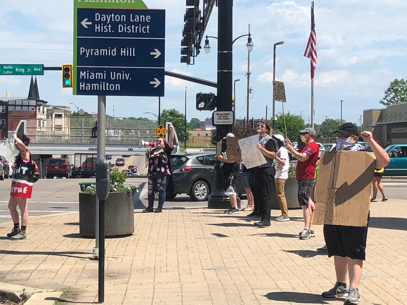 WATCH: Police officials speak to crowd during Middletown protest at Governor’s Square