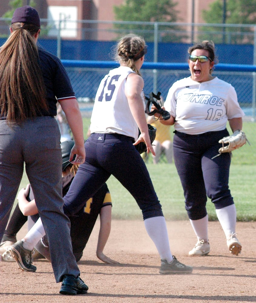 PHOTOS: Monroe Vs. Springfield Shawnee Division II District High School Softball