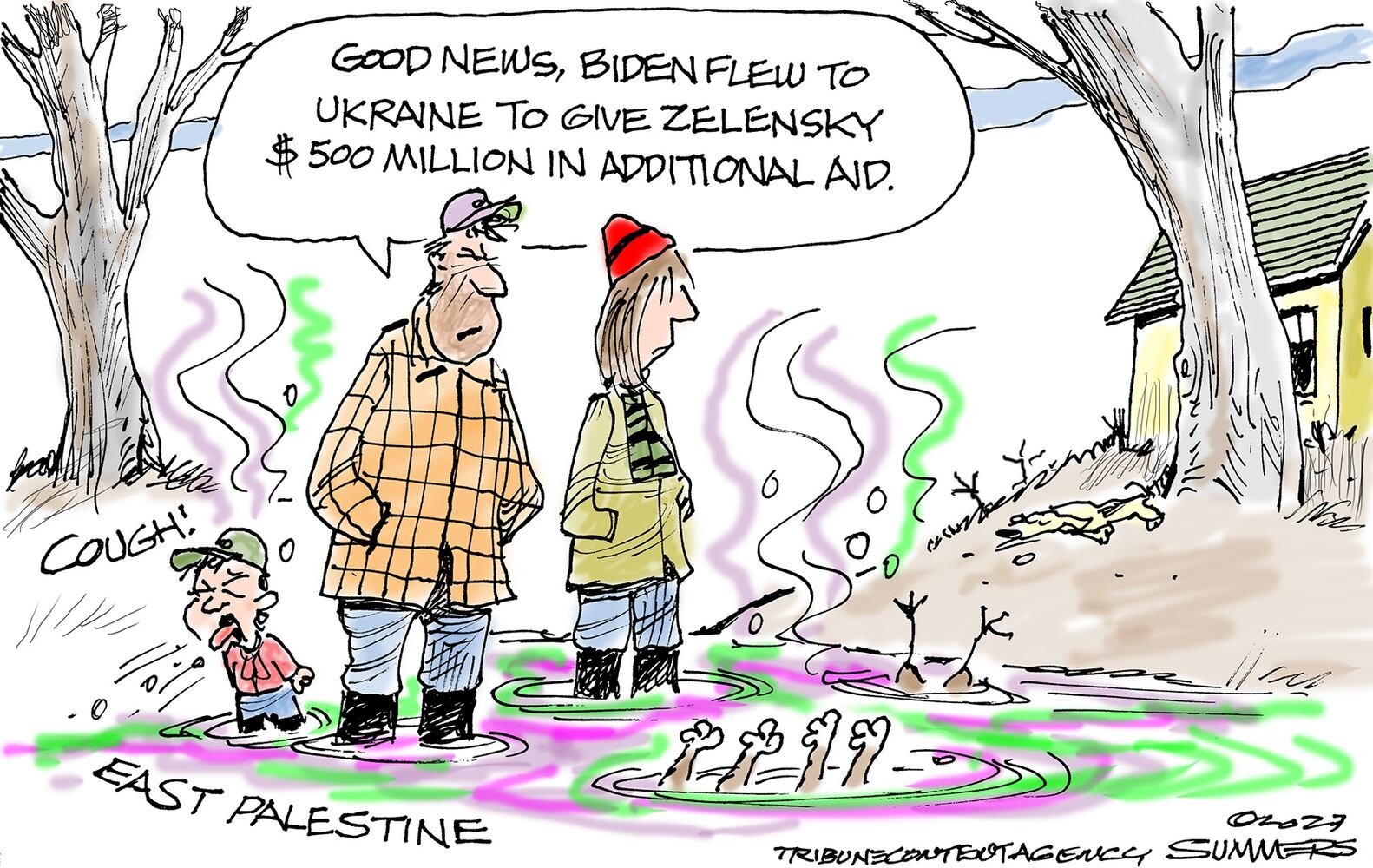 WEEK IN CARTOONS: Ohio train derailment, ChatGPT and more