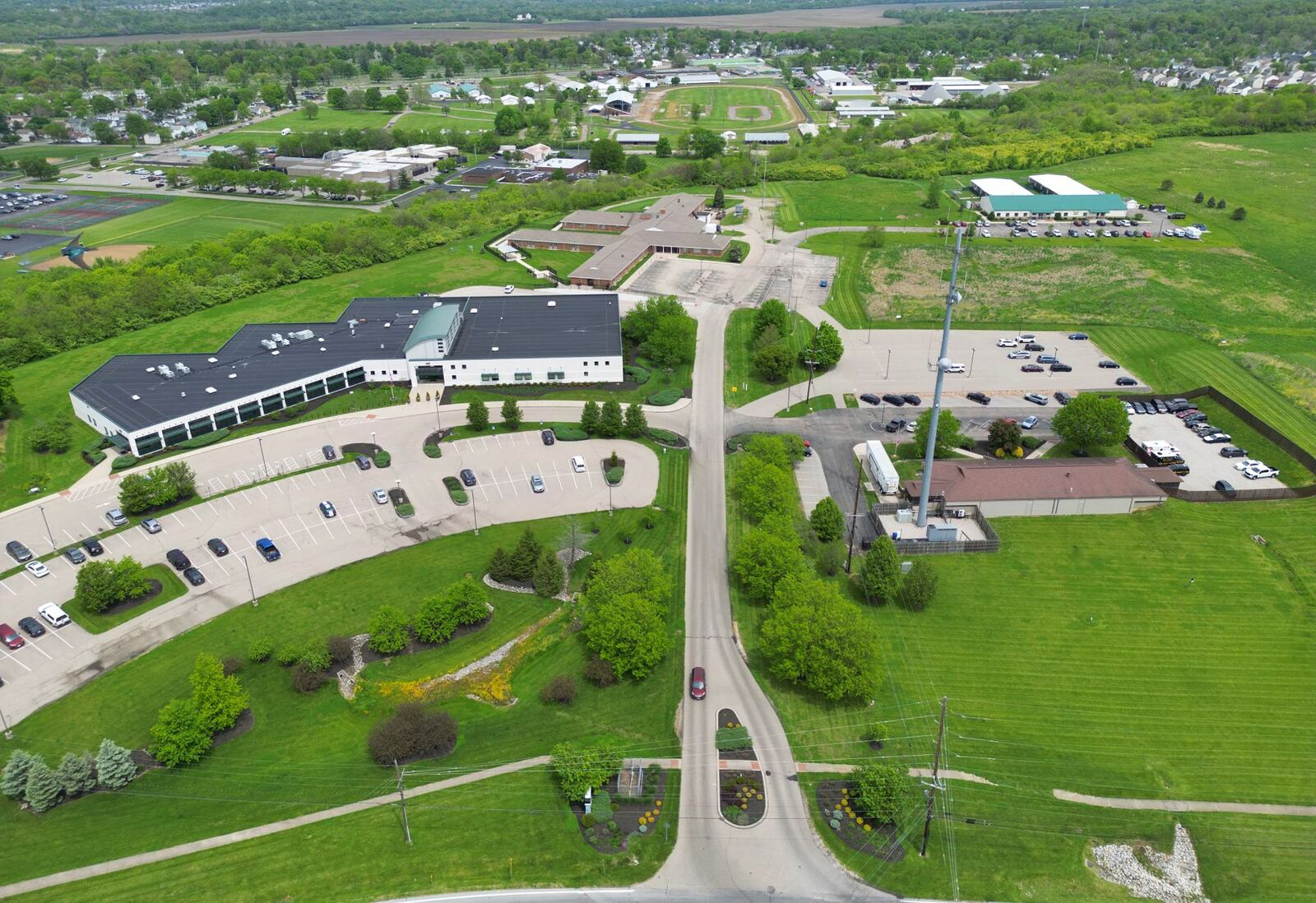 Butler County is expanding the 911 dispatch center and building a new morgue on the campus where the Boatd of Elections and dispatch are located. NICK GRAHAM/STAFF