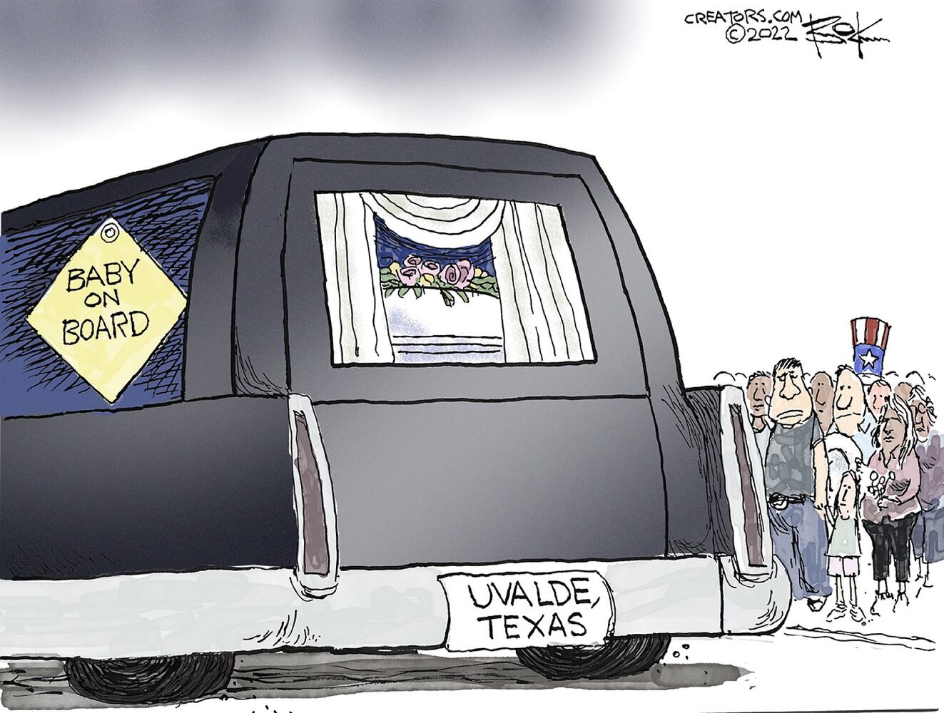 WEEK IN CARTOONS: Texas school shooting, baby formula and more