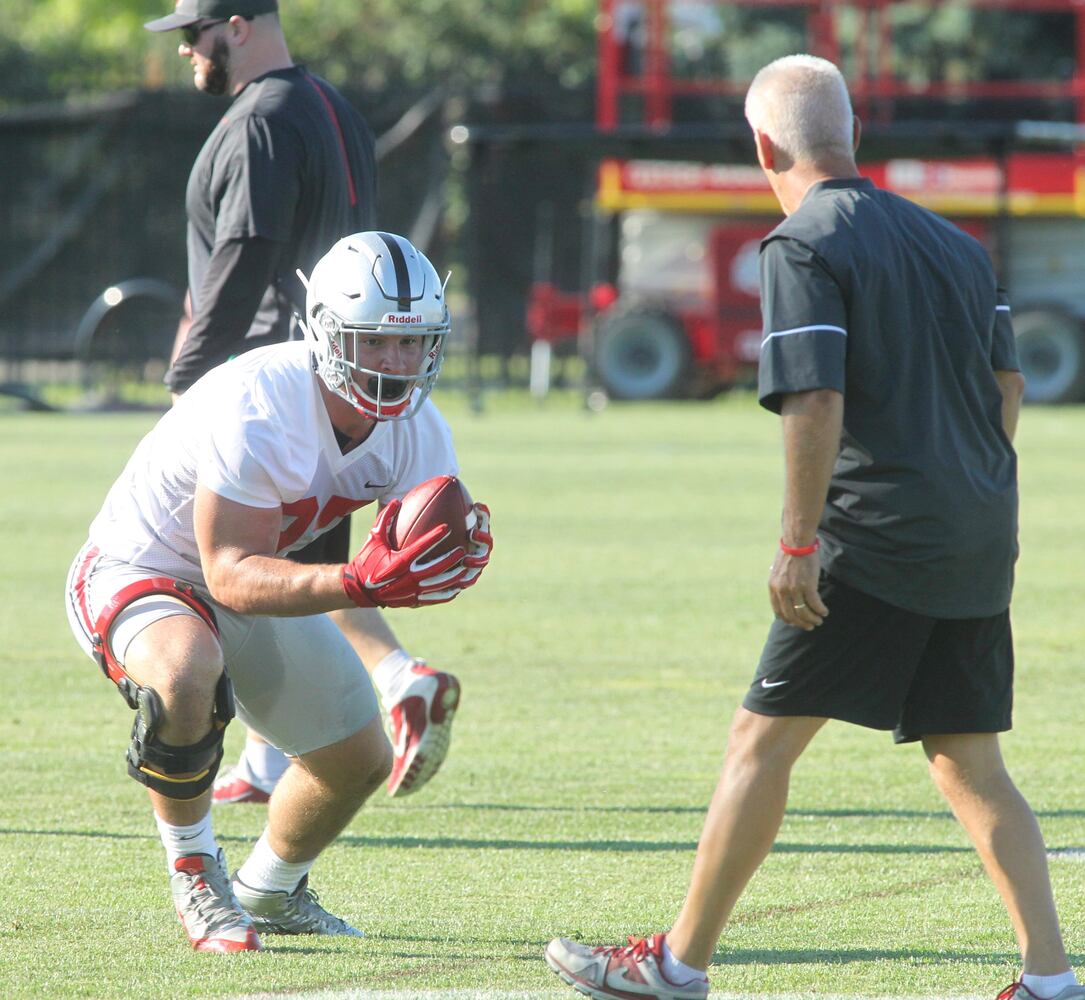 Ohio State freshmen begin practice