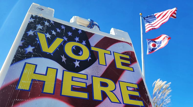 Some voters cast their ballots at the Butler County Board of Elections ahead of Primary Election Day. The BOE is located at 1802 Princeton Road, Suite 600, Hamilton. NICK GRAHAM/FILE PHOTO