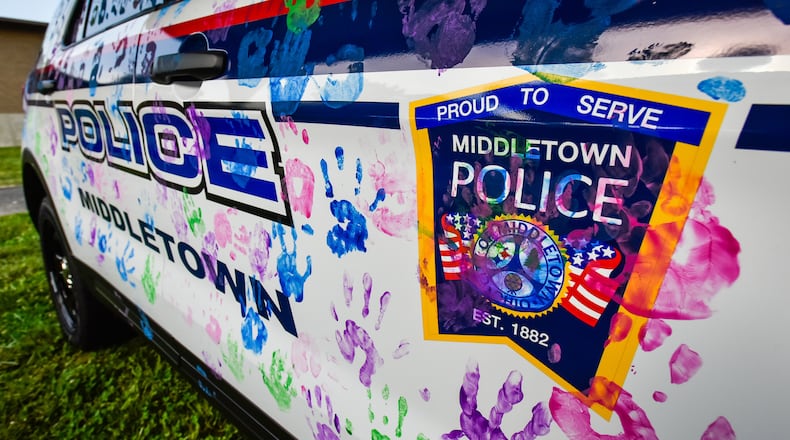 Pictured is a previous photo from Middletown's National Night Out held in August 2017. Dozens of booths were set up from area agencies, and the Middletown Division of Police had demonstrations with police canines and the Special Response Team. NICK GRAHAM/FILE